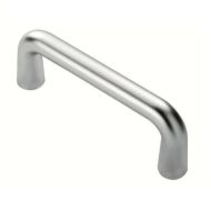  Pull Handle Bolt Through Fix 22x450mm Aluminium