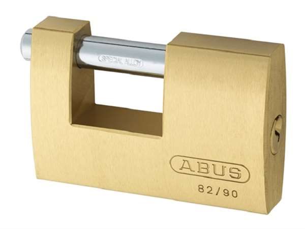 ABUS Shutter Padlock 90mm Brass