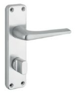 EUROSPEC SAA21WC Lever Privacy Or Bathroom Furn 152x41mm Aluminium