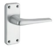 EUROSPEC SAA22 Lever Latch Furn 102x41mm Aluminium