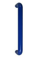 HEWI Pull Handle 400x40mm Dia B/t Mid Blue