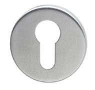 HOPPE AR200/27-SAA Escutcheon Euro (53x9) SAA