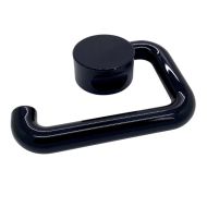LILLY Towel/Toilet Roll Holder Black