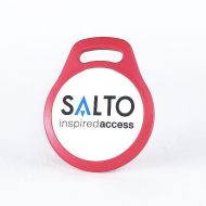 SALTO CFAD207REST-10 Keyfob NXP Mifare DesFire (2k) Red