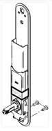 SALTO SP00895-W40S-C8 XS4 Scandanavian Outside Clutch Mechanism