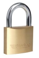  BPL402 Padlocks (2) Steel Shackle 38mm KA