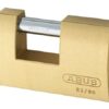 ABUS Shutter Padlock 90mm Brass (EACH)