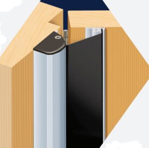 EXITEX Roller Blind Finger Protector 1.925m Blk/SAA (EACH)