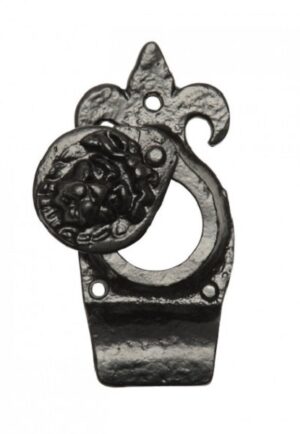 KIRKPATRICK 1487 Cylinder Pull Lion Round 127mm Black (EACH)