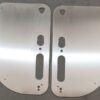 Backplate For Slim XS4 180mm Stainless Steel (PAIR)