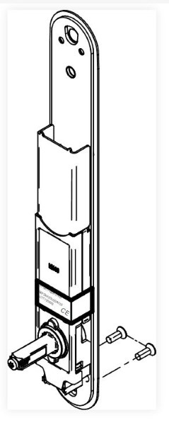 SALTO SP00895-W40S-C8 XS4 Scandanavian Outside Clutch Mechanism (EACH)