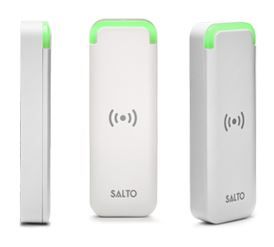 SALTO WRDM0M4W Design Xs Mifare DFire BLE Mullion Reader Wht (EACH)