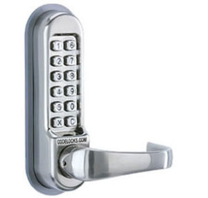 EXIDOR 15006001 Outside Access Device Lever/Codelock SS (EACH)