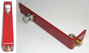 Knob Slide Bolt 152mm Red (EACH)