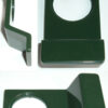 Cylinder Pull Round 80x41mm Dark Green (EACH)