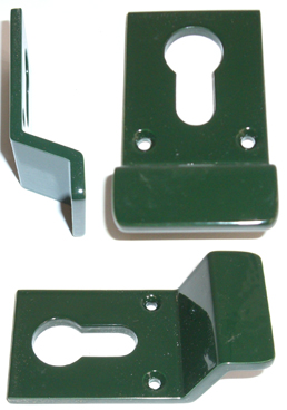 Cylinder Pull Euro 80x41mm Dark Green (EACH)