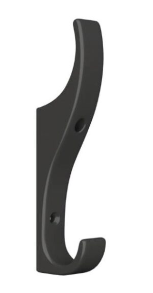 Gower Hat & Coat Hook Graphite 120mm (EACH)