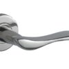 UNION J-2000RRS31PS Wave Solid Lever On Sprung 10mm Rose 316 PSS (SET)