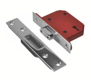 UNION J2100S-SC-3.0 5L Strongbolt Mortice Deadlock BS 81mm SS (EACH)