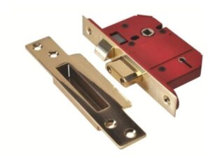 UNION J2200S-SC-3.0 5L Strongbolt Mortice Sashlock BS 81mm SS (EACH)