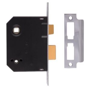 UNION J2294-CH-3.00 Bathroom Mortice Lock 57cc [5] 57/76mm Ch (EACH)
