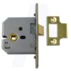 UNION J2677-PL-3.00 Mortice Latch 76mm Brass (EACH)
