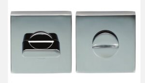 CARLISLE BRASS Thumb Turn & Release 52x10mm Square [5] CP (SET)