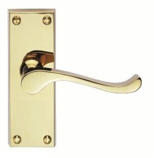 Scroll Furniture Lever Latch PB (Per SET)