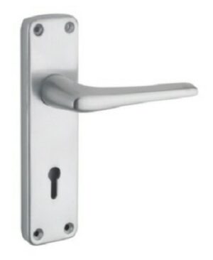EUROSPEC SAA21 Lever Lock Furn 152x41mm Aluminium (Per SET)