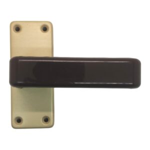 KENRICK Lever Latch Furniture Gold/Brown (Per SET)
