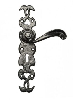 KIRKPATRICK 1563-WK Lever Lock Furniture Black (Per SET)