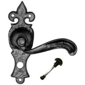 KIRKPATRICK 2442/BT 2442 BATHROOM Lever Bathroom Furniture Antique Black (Per SET)