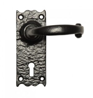 KIRKPATRICK 2488/LK 2488 LK Lever Lock Furniture Antique Black (Per SET)
