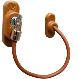 Cable Window Restrictor Light Brown (Per EACH)