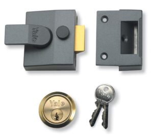 YALE 84PB Rim Narrow Nightlatch With Brass Cylinder (Per EACH)