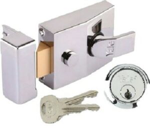 YALE 89CP Rim Nightlatch Deadlocking Polished Chrome (Per EACH)