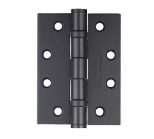 ZOO HARDWARE ZHS43PCB Ball Bearing Steel Hinge G11 102x76x3mm Black (Per HINGE)