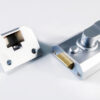 RCN8340SC Rim Nightlatch Double Locking 40mm Satin Chrome (Per EACH)