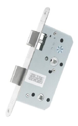 Bathroom Mortice Lock DIN Radius 78cc [8] 60/90mm SS (Per EACH)