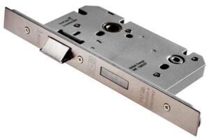 Bathroom Mortice Lock DIN 78cc [5] 60/86mm SS (Per EACH)