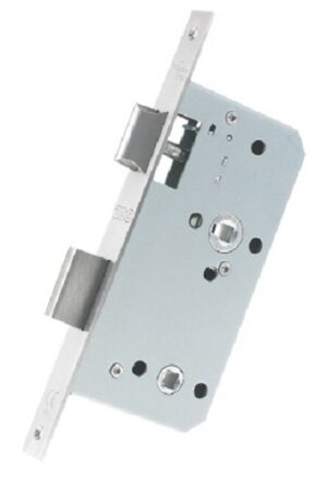 Bathroom Mortice Lock DIN 78cc [8] 60/90mm SS (Per EACH)