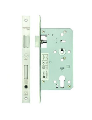 Mortice Sashlock Euro DIN 72cc 60/90mm SS (Per EACH)