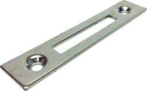 Budget Lock Mortice Strike Bright Zinc Plated (Per EACH)