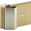 SAFEHINGE Alufast FAST-G2-1800 Sliding Shield Finger Protector 1.8m SAA (Per EACH)
