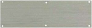 Kickplate 460x150mm Square Corners Stainless Steel (Per EACH)