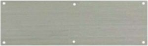 Kickplate 460x150mm Square Corners Stainless Steel (Per EACH)
