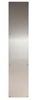 Push Plate 450x90mm Radius Corners SSS (Per EACH)