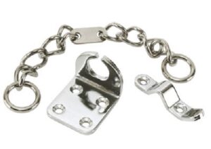 Door Chain Narrow Polished Chrome (Per EACH)