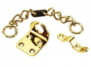 Door Chain Narrow Electro Brass (Per EACH)
