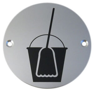 Cleaners Pictogram 76mm Disc SSS (Per EACH)